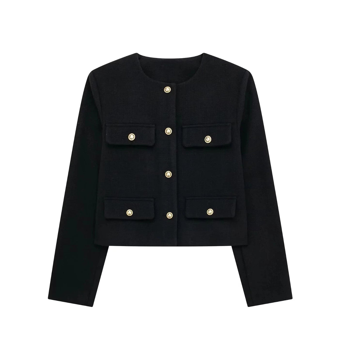 Elegant Cropped Jacket