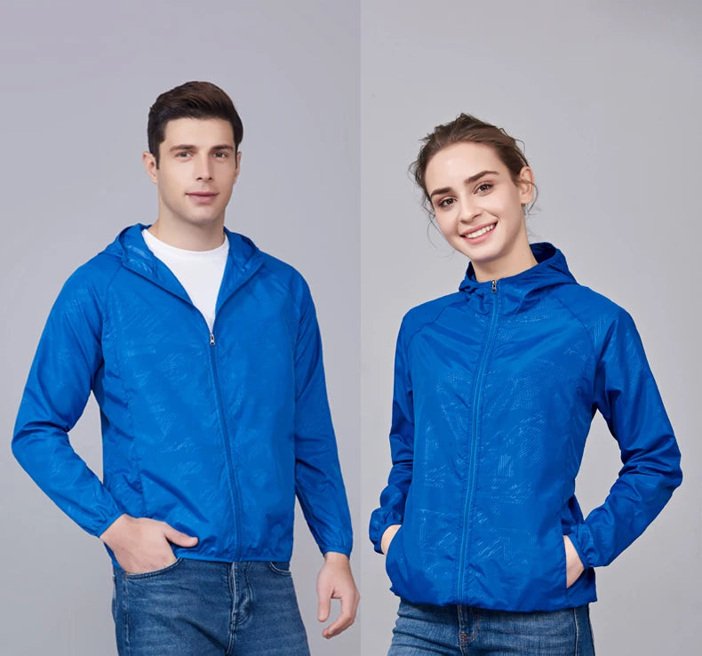 Unisex Waterproof Windbreaker jacket