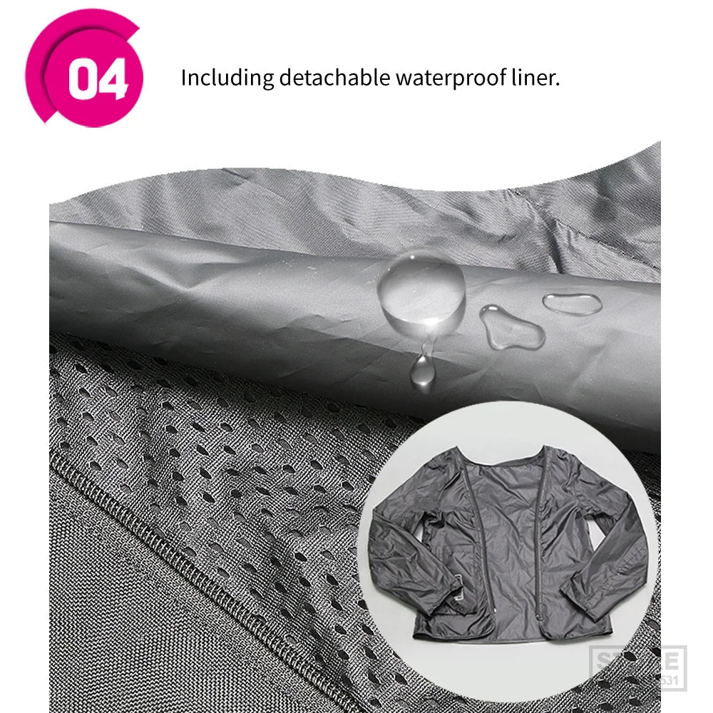 Women Protective, Waterproof motorbike jacket