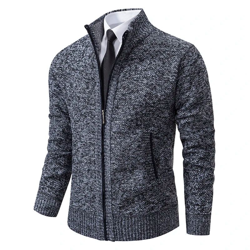 Smart Zip-up Cardigan