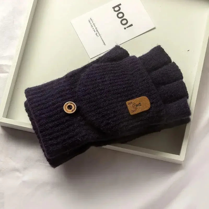 Thick Knitted Gloves