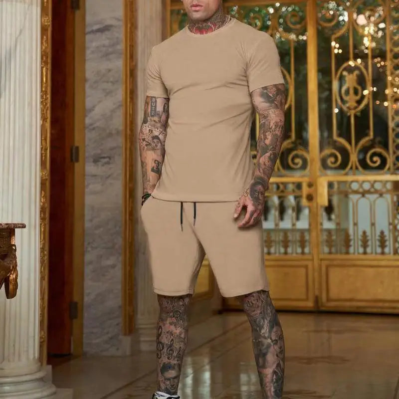 Fashionable Tee & Shorts Combo