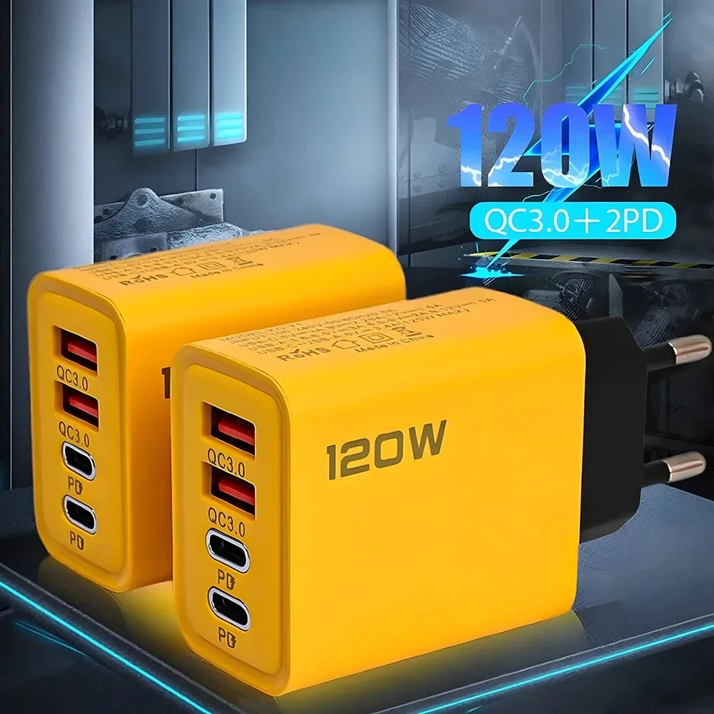 4 Ports Charger Plug
