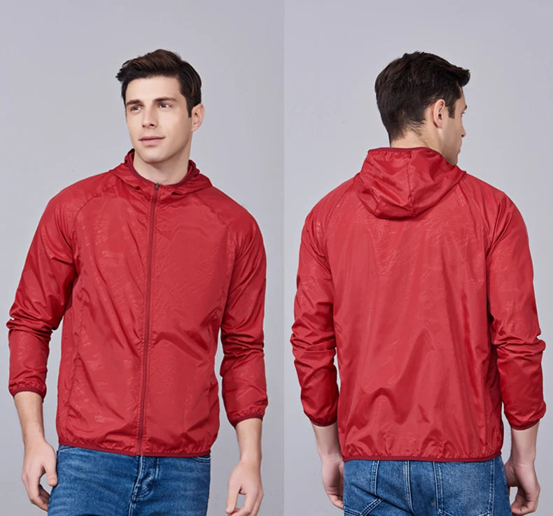 Unisex Waterproof Windbreaker jacket