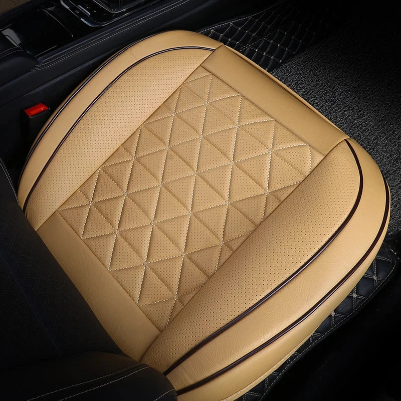 Plush Leather Seat Cover