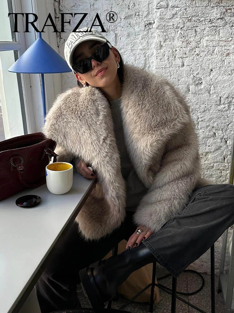 Cropped Fur Coat