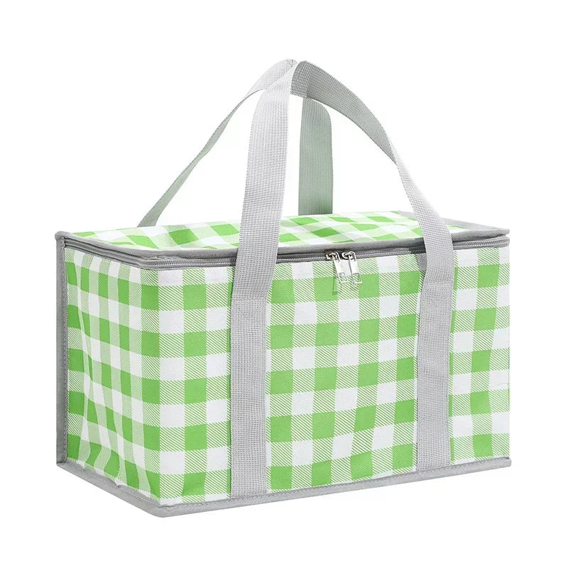 Checkered Picnic Bag