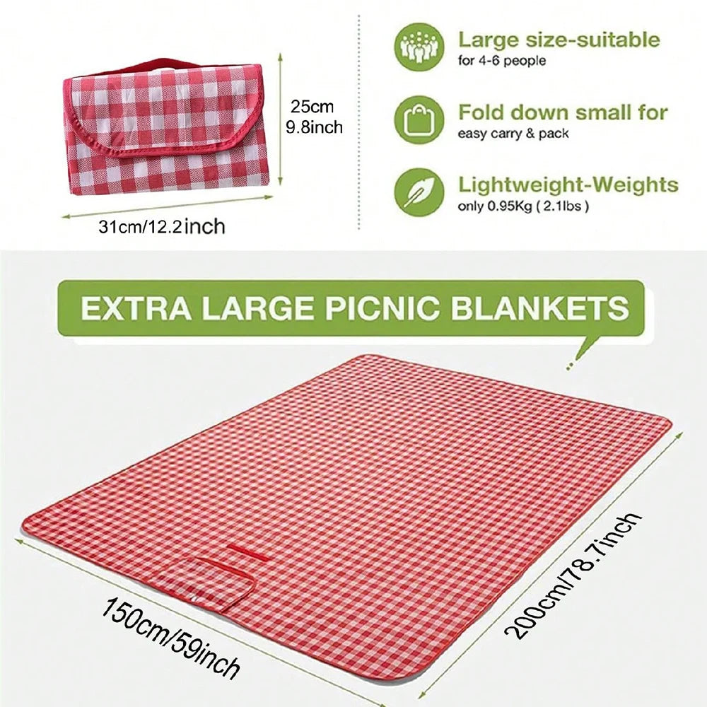 Checkered Picnic Blanket