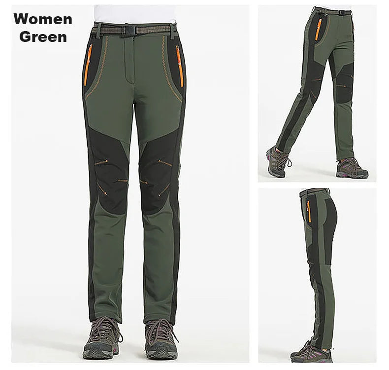 Unisex Waterproof Thermal Cargo Trousers