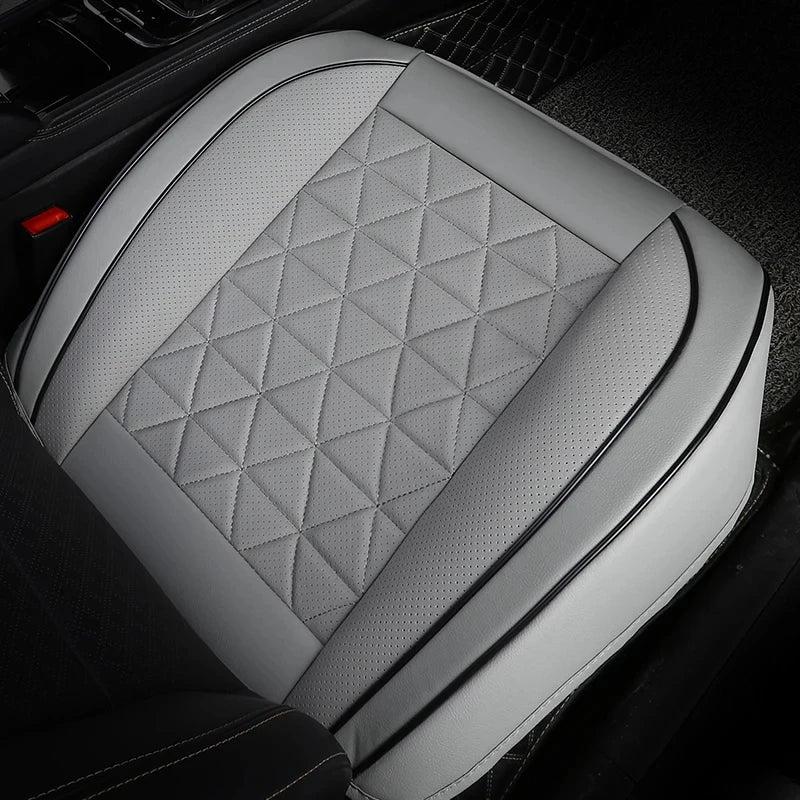 Plush Leather Seat Cover