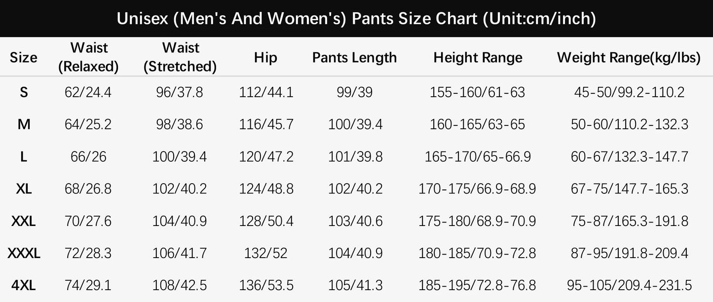 Unisex Waterproof Hiking Pants