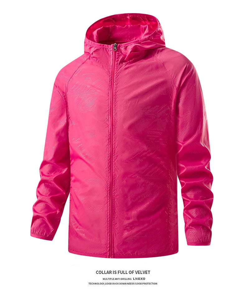 Unisex Waterproof Windbreaker jacket