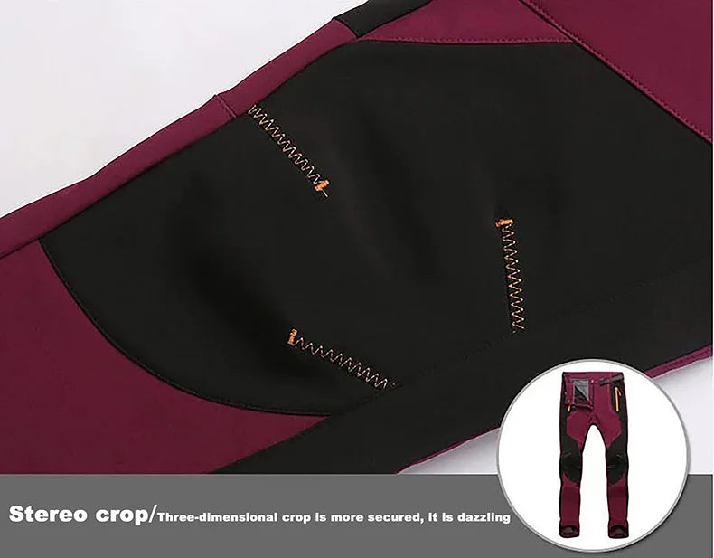 Unisex Waterproof Thermal Cargo Trousers