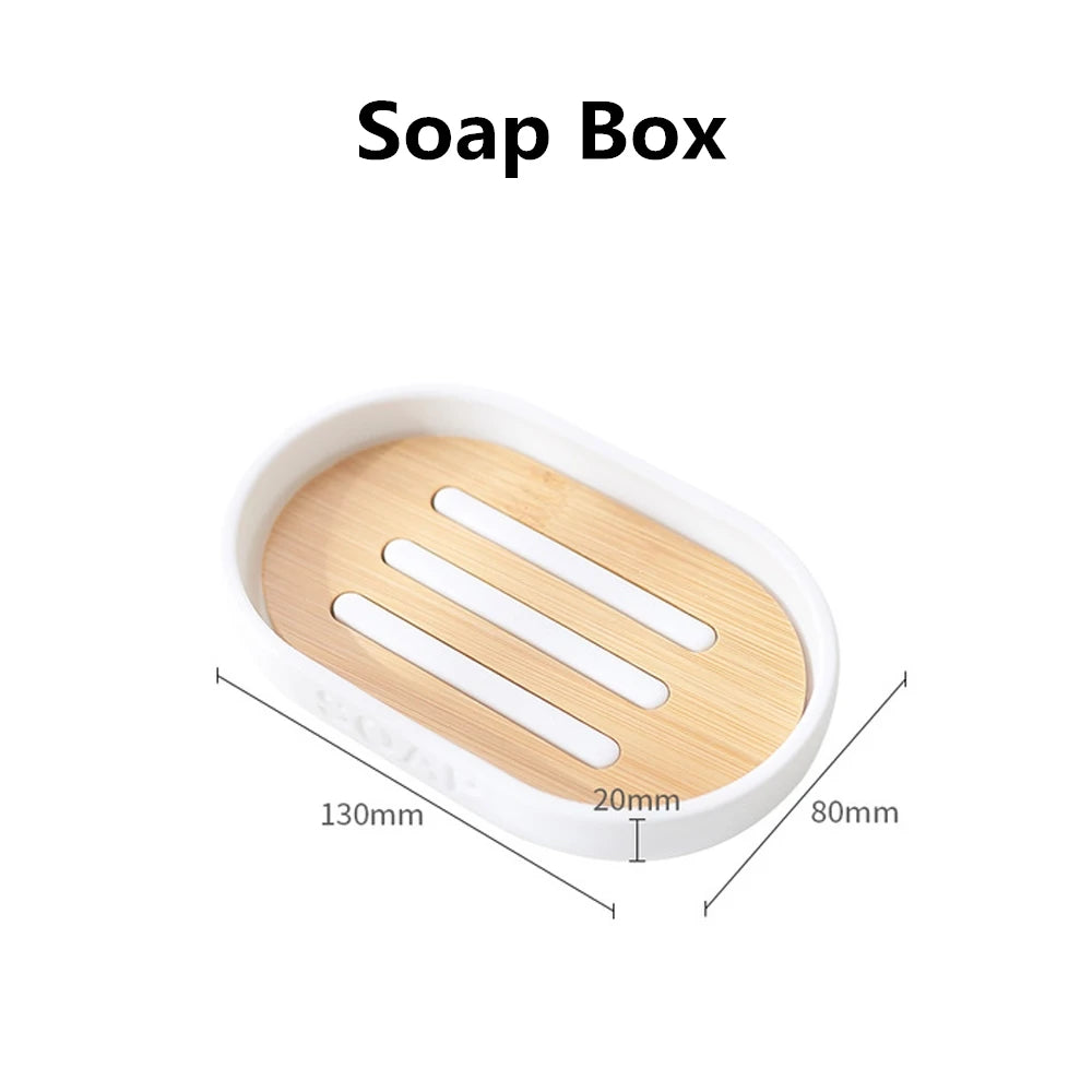 Bamboo Bathroom Holders