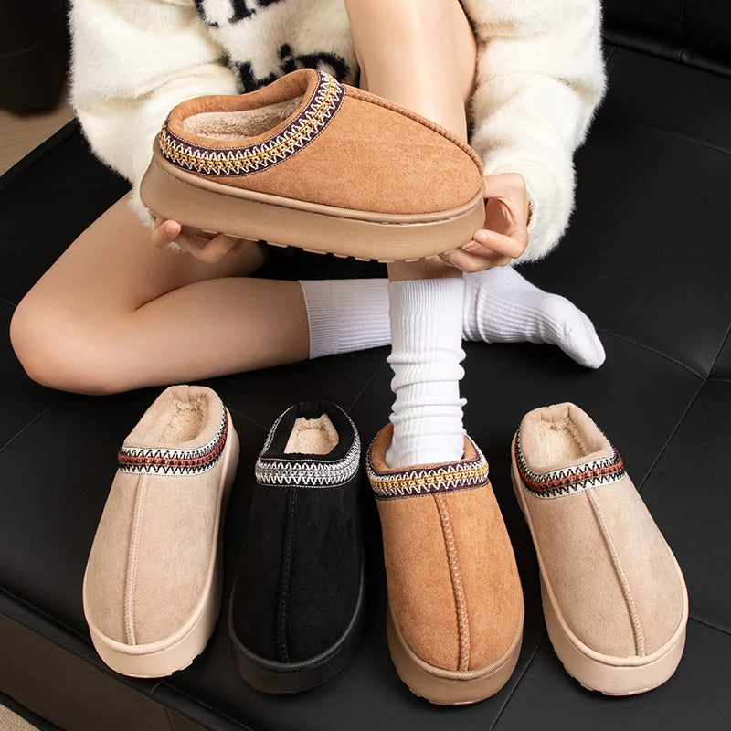 Winter Plush Slippers