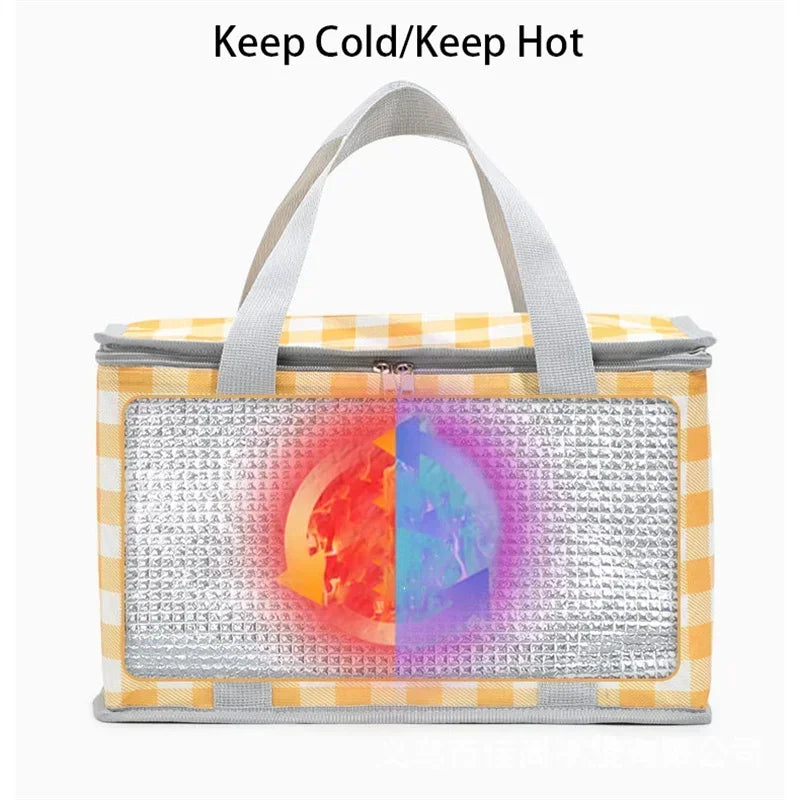 Checkered Picnic Bag