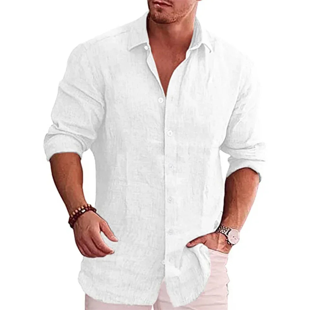 Casual Linen T-Shirt