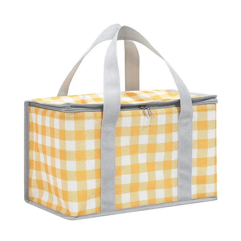 Checkered Picnic Bag