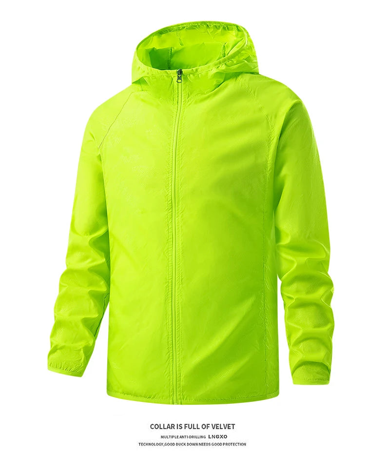 Unisex Waterproof Windbreaker jacket