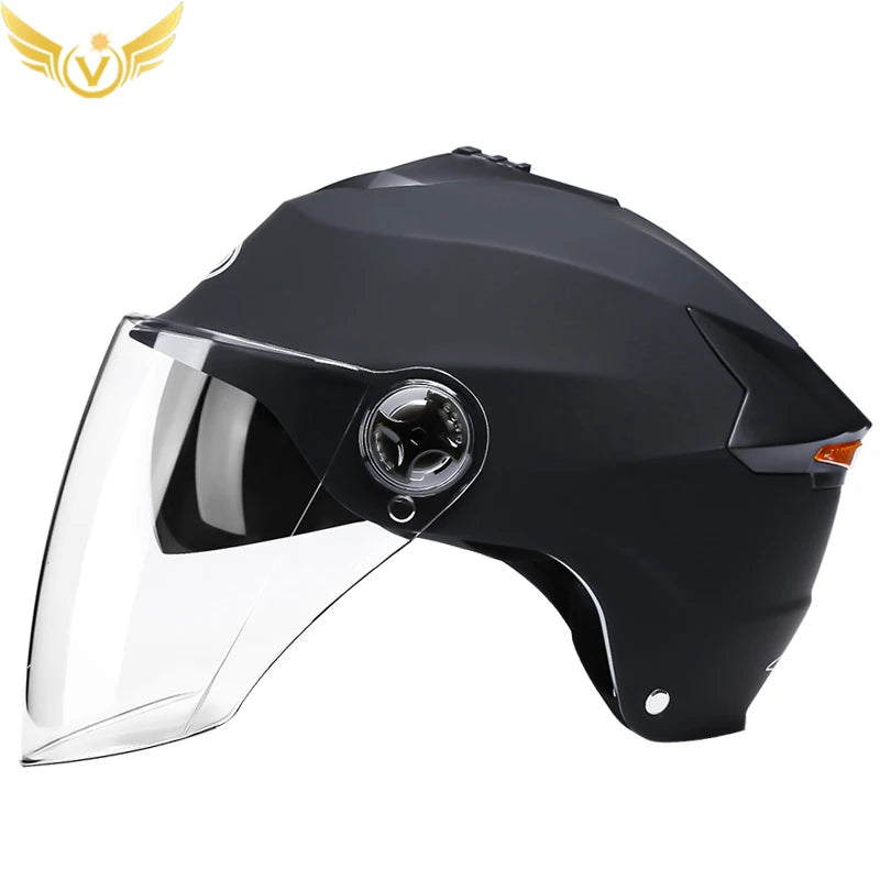 Unisex Motorcycle Helmets With Led Lights