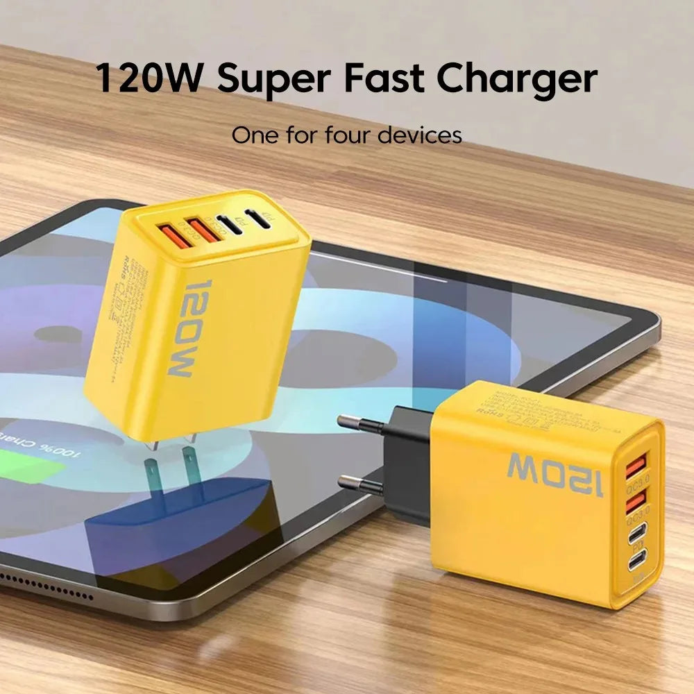 4 Ports Charger Plug