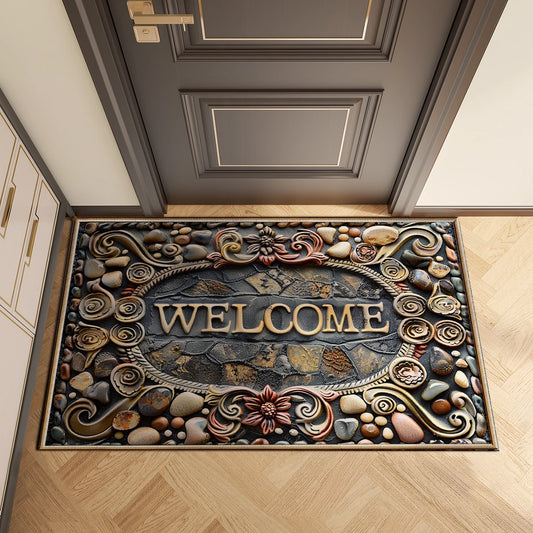Rustic style Welcome Door Mat