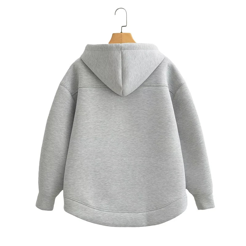 Oversized Zip up Hoodie
