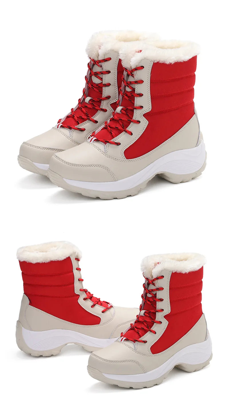 Women Platform Snow Boots
