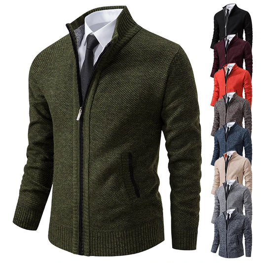 Smart Zip-up Cardigan