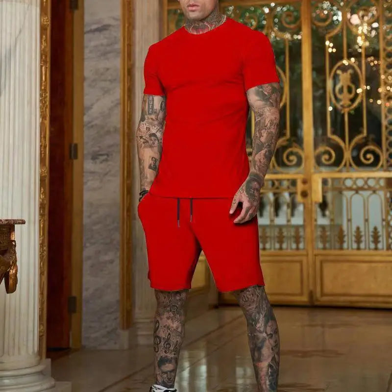 Fashionable Tee & Shorts Combo