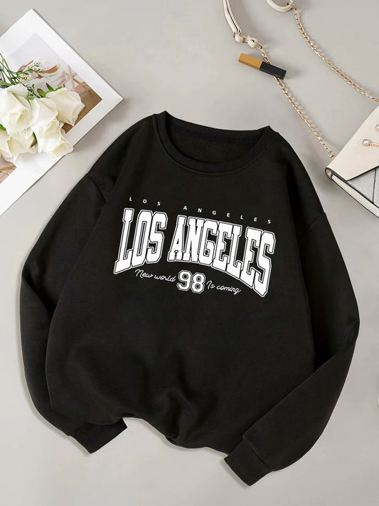 LA Cropped Sweater
