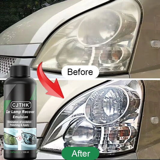 Car Headlight Restoration Polish