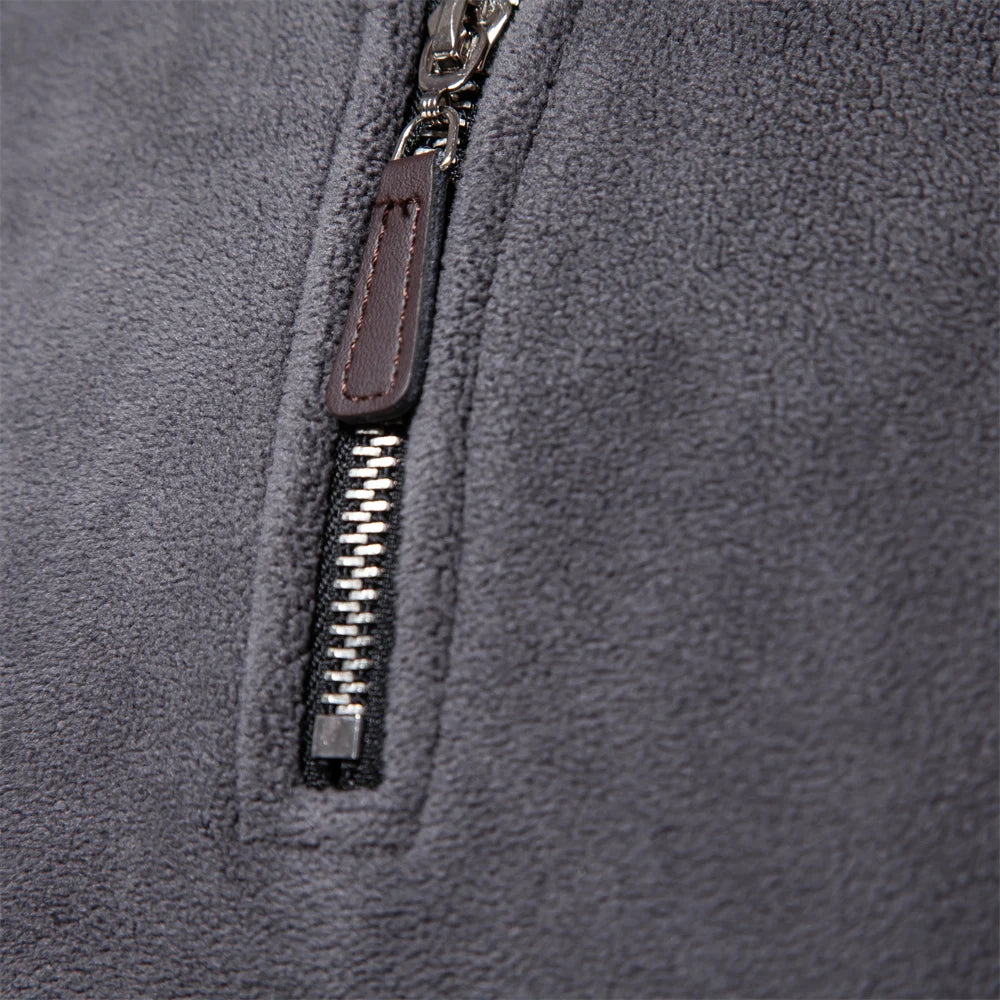 Thick Fleece Zipper Jumper