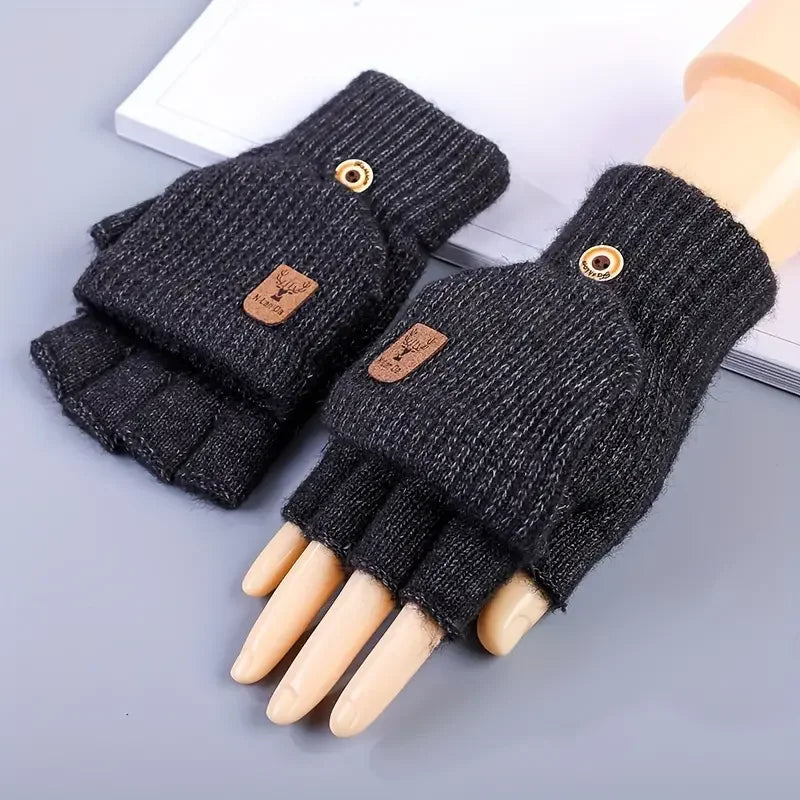 Thick Knitted Gloves