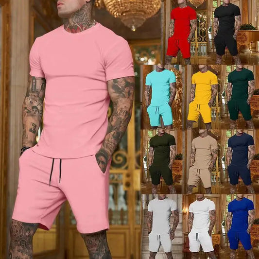 Fashionable Tee & Shorts Combo