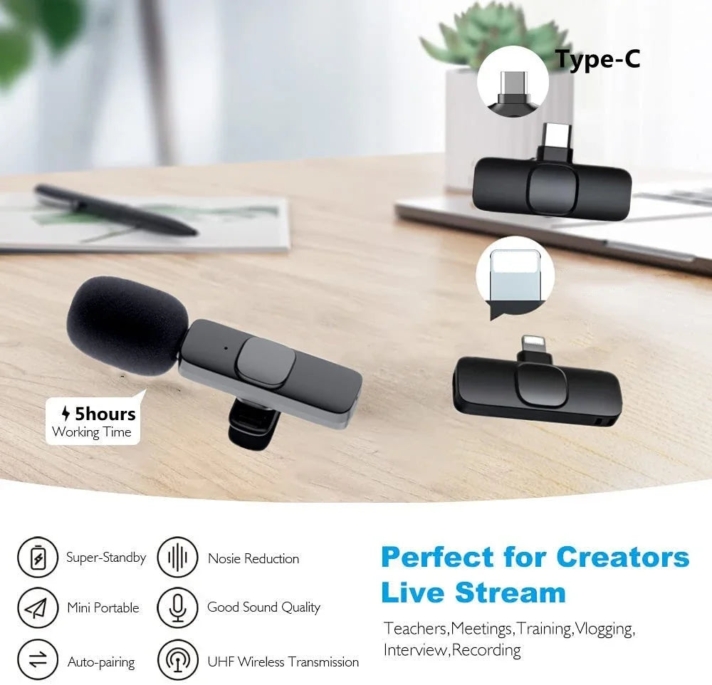 Wireless Portable Mini Mic
