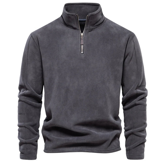 Thick Fleece Zipper Jumper