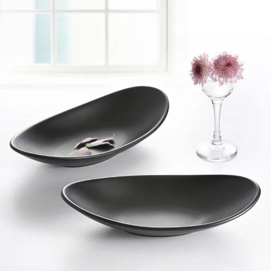 Sleek Black Key Bowl