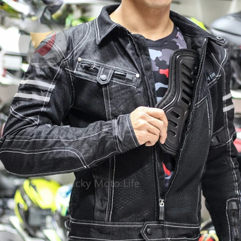 Motorcycle Padded Jacket