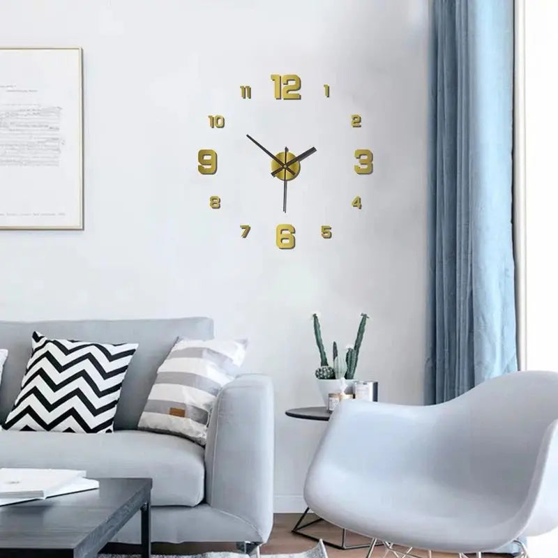Frameless Wall Clock
